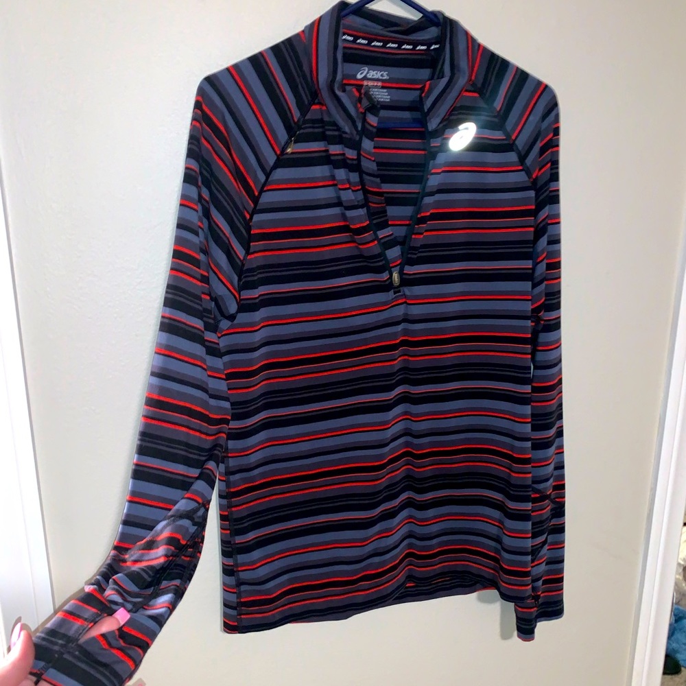 Mens ASICS running pullover